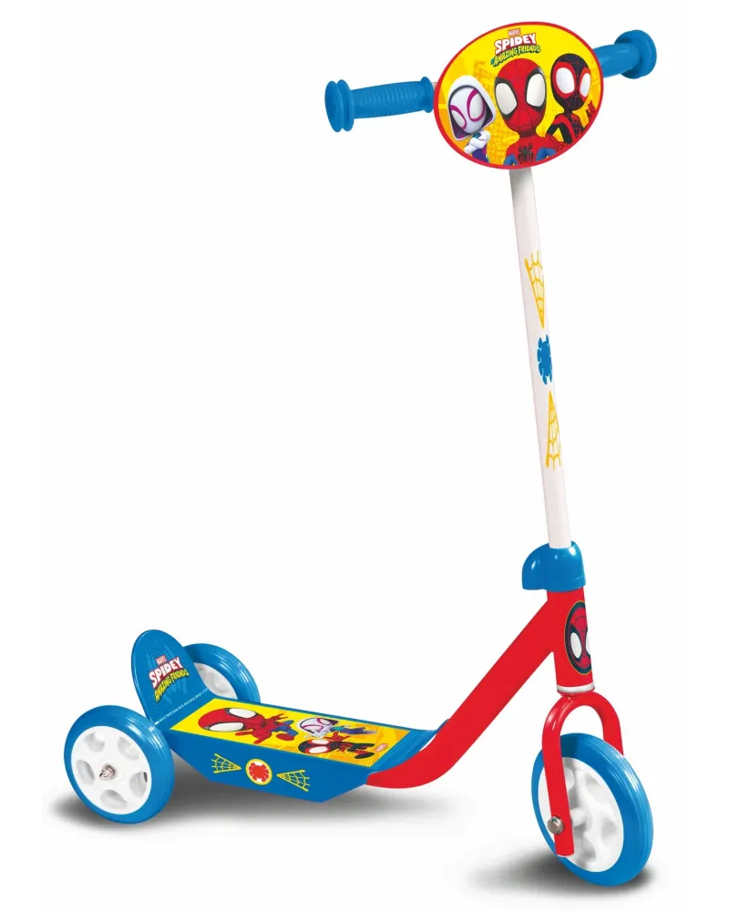SCOOTER 3 ROUES SPIDEY  Existe en Minnie, Paw patrol et Stitch. STM...