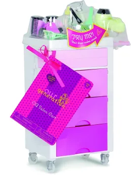 CHARIOT DE COIFFURE  18 accessoires de coiffure dont sèche-cheveux ...