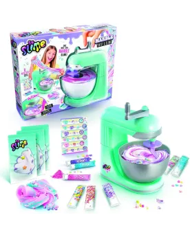 SLIME MIXEUR MARBLE TWIST & SLIME  Combine le slime blanc avec des ...