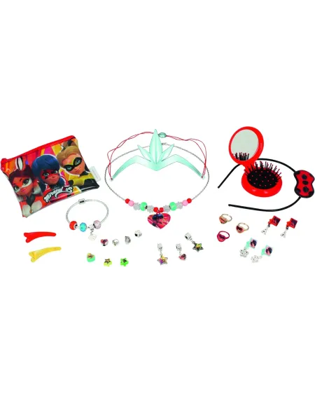 MIRACULOUS COFFRET BIJOUX 25PCES  25 pièces pour ressembler encore ...