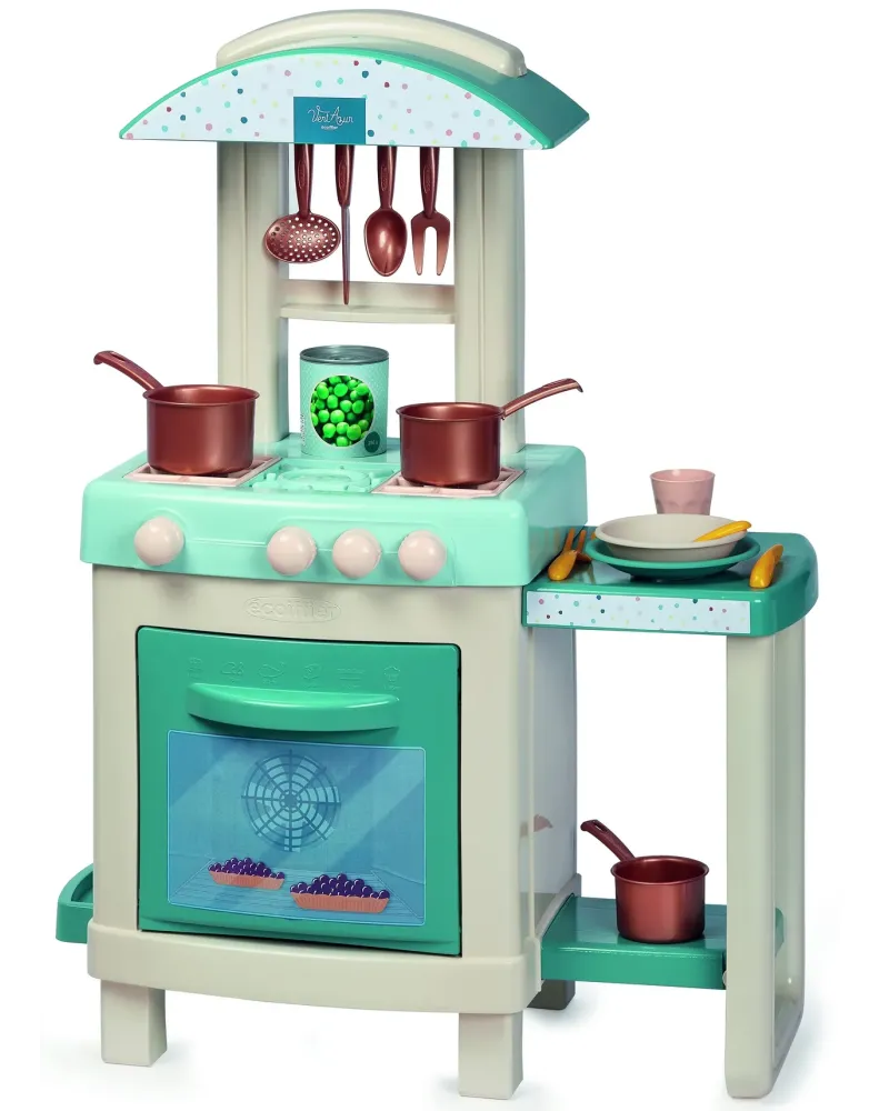 VERT AZUR LA CUISINE GOURMANDE  Avec four, table de cuisson, hotte,...