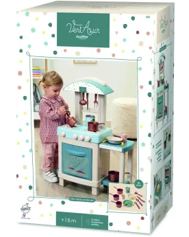 VERT AZUR LA CUISINE GOURMANDE  Avec four, table de cuisson, hotte,...