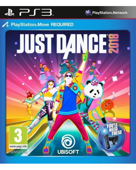 PL3 JUST DANCE 2018 MIX   PS3601732 PLAYSTATION 3 Âge Minimum: 7A -...