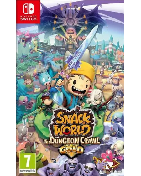 SWITCH SNACK WORLD FR   SWT2525547 NINTENDO SWITCH Âge Minimum: 7A ...