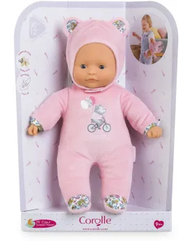 BEB P'TIT COEUR ROSE OURSON   COR100700 COROLLE Âge Minimum: 9M -Âg...