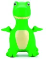 DINO VERT GONFABLE + POMPE  Pompe incluse. Existe en poney ou en li...