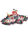 ABRICK BARIL CIRCUIT POMPIER  Le couvercle sert de base pour monter...