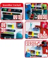 MEGA GARAGE UNIVERS  5 niveaux avec piste, looping et lanceur. Incl...