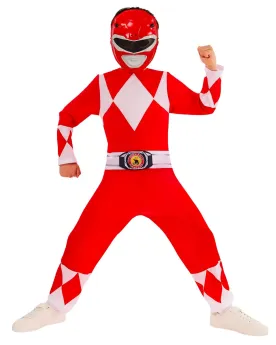 MASQUE POWER RANGER ROUGE   RUB2000890 RUBIE'S Âge Minimum: 3A -Âge...