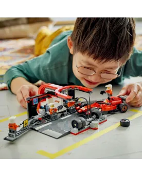 ARRET AU STAND DE F1 - VOITURE FERRARI   LEG60443 LEGO Coup de coeu...
