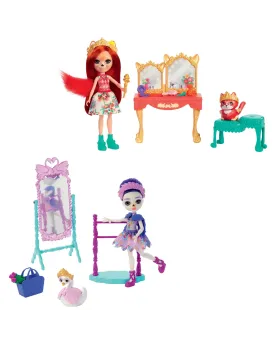 ENCHANTIMALS COFFRET HISTOIRE  1 poupée de 15 cm, des animaux et de...
