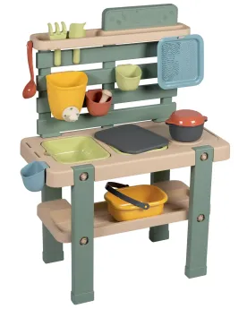 CUISINE MUD S LIFE  En matière anti-UV. 1 réservoir d'eau, 1 zone d...
