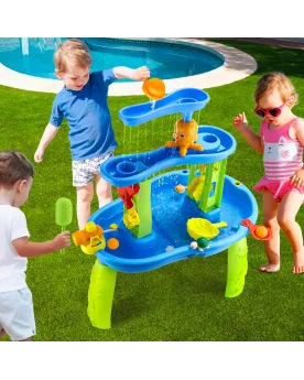 TABLE JEUX D'EAU 36X28X78H CM  36 x 28 x 78 H cm. GDK988-860A  Coup...