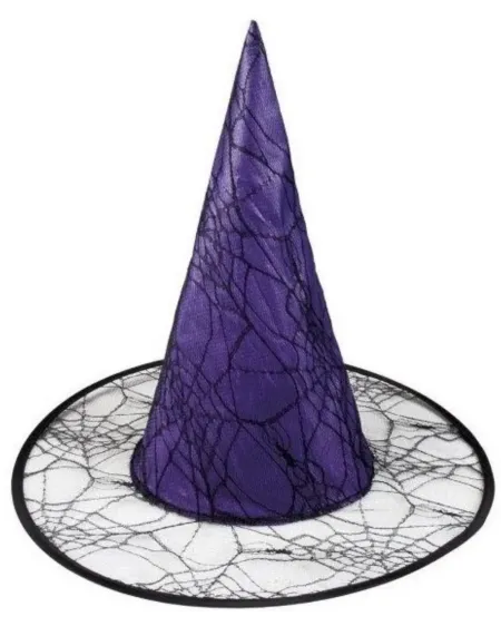 CHAPEAU PETITE SORCIERE VIOLET  -30.00% appliqué lors de la finalis...