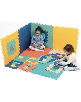 TAPIS 9 DALLES MOUSSE 60x60