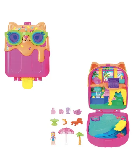 POLLY POCKET KITTY PARADIS GLACE