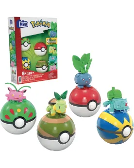 POKEMON 4 PLANTES A CONSTRUIRE 118 PCES