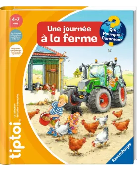 TIP TOI LIVRE UNE JOURNEE A LA FERME
