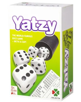 YATHZY GOBELET/DES/BLOCS DE SCORE