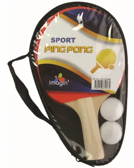 2 RAQUETTES PING PONG + BALLES