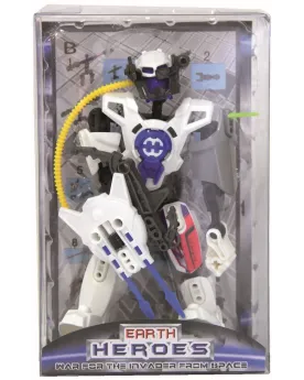 ROBOT HEROS DE L'ESPACE TRANSFORMABLE