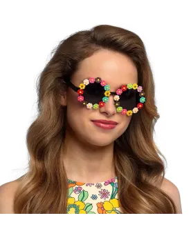 LUNETTES A FLEURS CELESTE