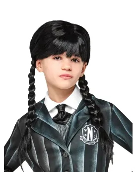 PERRUQUE MERCREDI ADDAMS