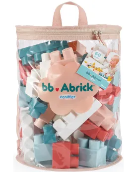 ABRICK SAC DEMI LUNE 60 PCES ROSE