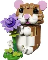 L'ADORABLE HAMSTER ET LA FLEUR