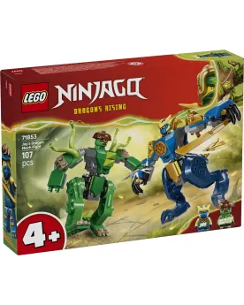 LE COMBAT DU ROBOT DRAGON DE JAY