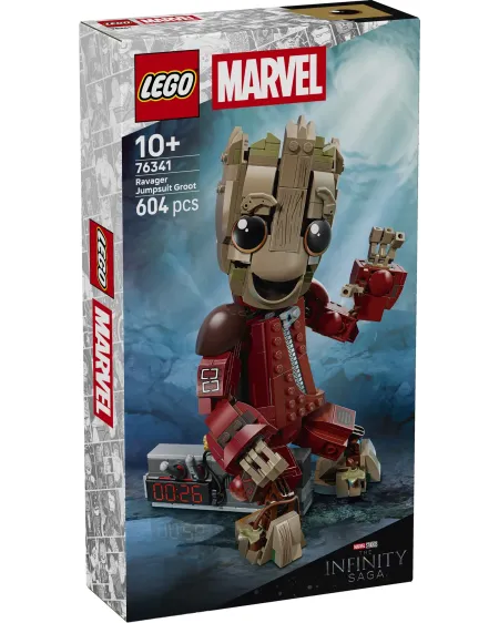 GROOT EN TENUE DE RAVAGEUR