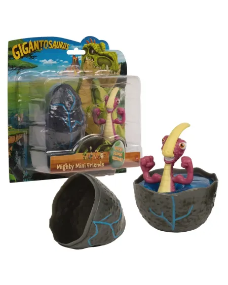 GIGANTOSAURUS FIGURINES DINO OEUF SLIME