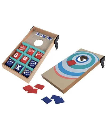 CORNHOLE JEU DE LANCER DE SAC 2EN1