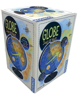 GLOBE LUMINEUX 26CM JOUR ET NUIT