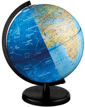 GLOBE LUMINEUX 26CM JOUR ET NUIT