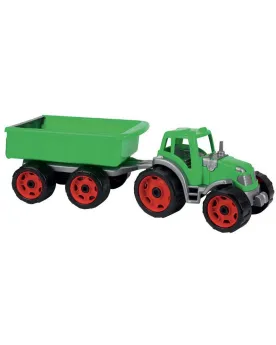 TRACTEUR + REMORQUE 54CM