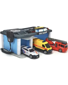 CASERNE + 3 VEHICULES DE SECOURS
