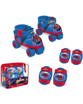 PATINS ET PROTECTIONS SPIDERMAN