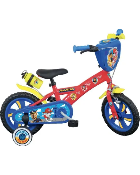 VELO 12" PAW PATROL ROUES EVA + GOURDE