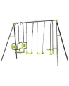 PORTIQUE METAL ERIC 2M20 2BALANCOIRE/1BO