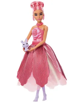 BARBIE PETAL POP REVEAL RED ROSE