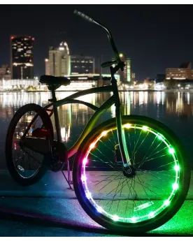 LEDS POUR ROUES DE VELO