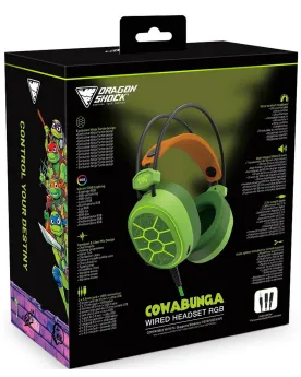 PC CASQUE FILAIRE TMNT RGB