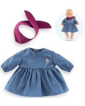 BB 36 ROBE EN JEAN+FOULARD PT EXPLORATEU
