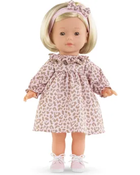 POUPEE CANDICE LEOPARD ROSE