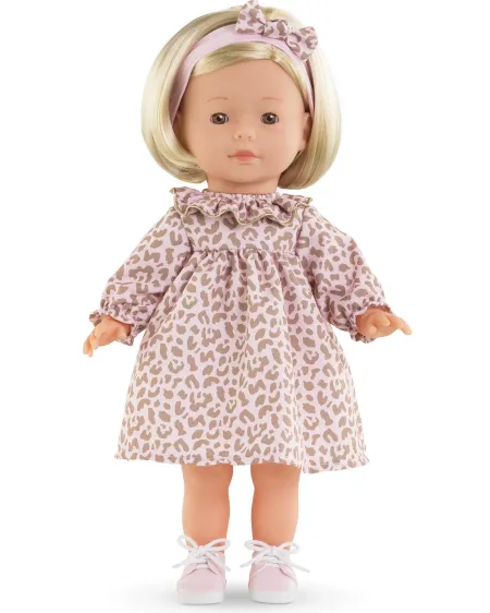POUPEE CANDICE LEOPARD ROSE