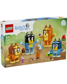 LA FAMILLE DE BLUEY EN BRIQUES