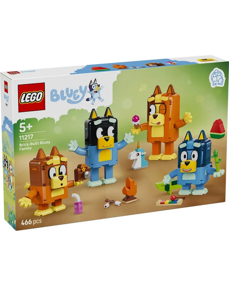 LA FAMILLE DE BLUEY EN BRIQUES