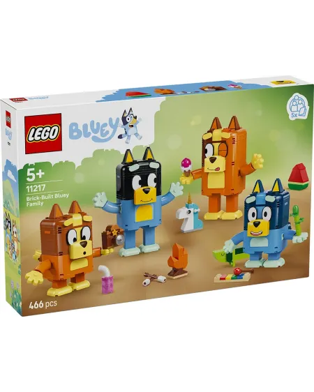 LA FAMILLE DE BLUEY EN BRIQUES