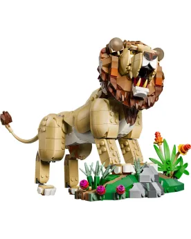 ANIMAUX SAUVAGES : LE LION MAJESTUEUX